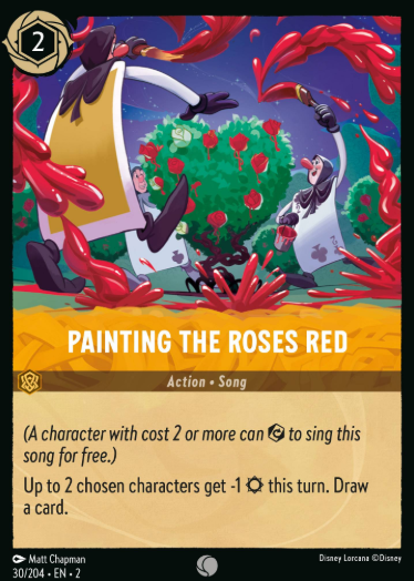#030 Painting the Roses Red - Disney Lorcana Rise of the Floodborn