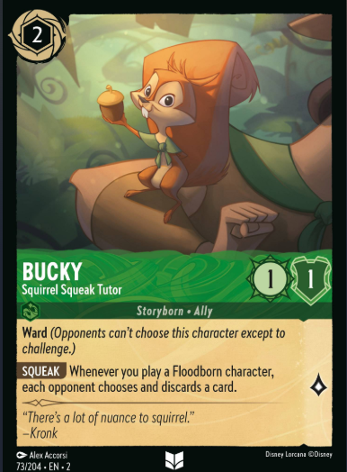 #073 Bucky - Disney Lorcana Rise of the Floodborn