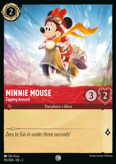 #115 Minnie Mouse - Disney Lorcana Rise of the Floodborn