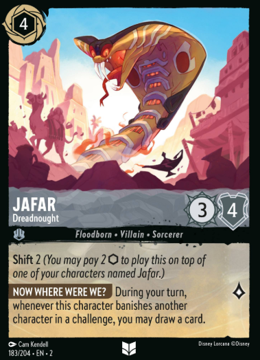 #183 Jafar - Disney Lorcana Rise of the Floodborn