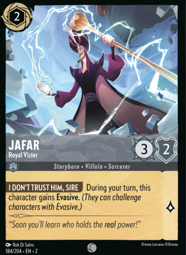 #184 Jafar - Disney Lorcana Rise of the Floodborn