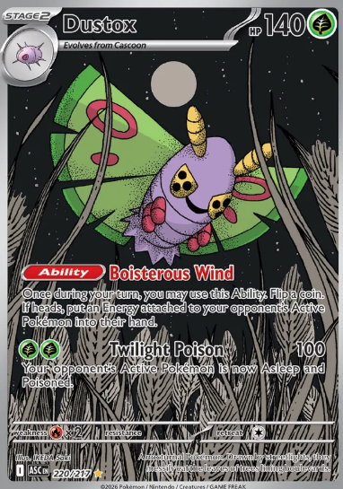 #220 Dustox Mega Evolution Ascended Hero