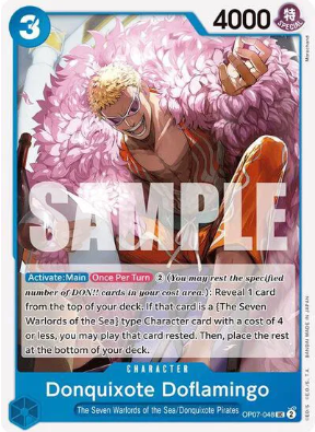 #048 Donquixote Doflamingo - OP07 500 Years in the Future