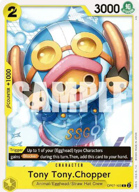 #103 Tony Tony. Chopper - OP07 500 Years in the Future