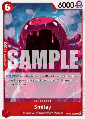 #009 Smiley (Foil) - OP10 Royal Blood
