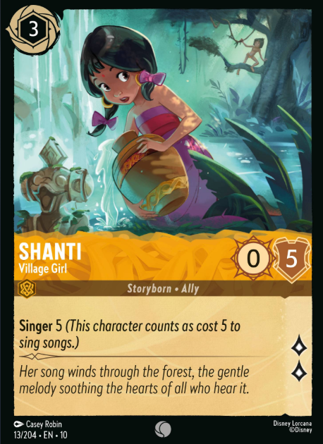#013 Shanti - Disney Lorcana Whispers in the Well