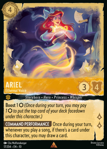 #017 Ariel - Disney Lorcana Whispers in the Well