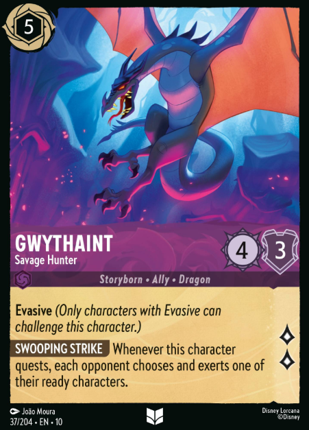 #037 Gwythaint - Disney Lorcana Whispers in the Well