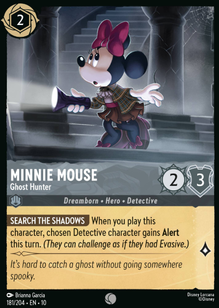 #181 Minnie Mouse - Disney Lorcana Whispers in the Well