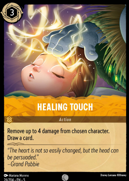 #026 Healing Touch - Disney Lorcana Shimmering Skies