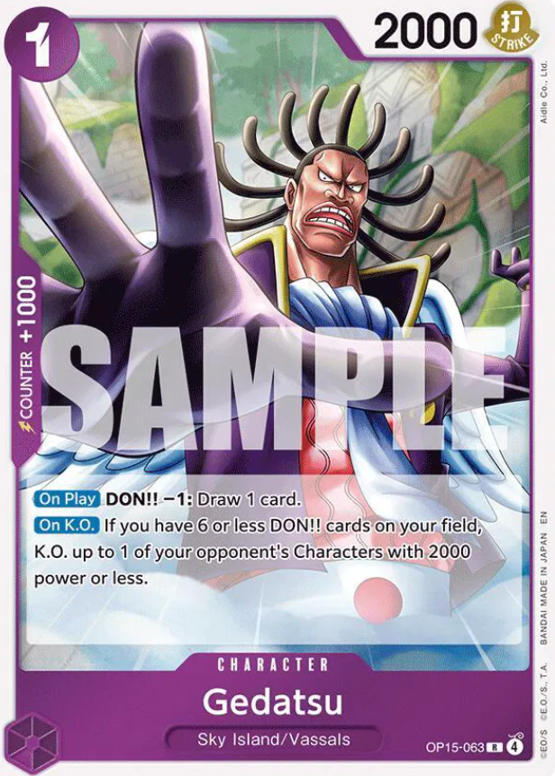 #063 Gedatsu (FOIL) - OP15 Adventure on Kami's Island