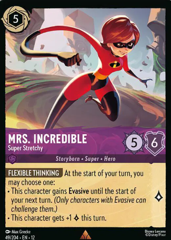 #049 Mrs Incredible - Disney Lorcana Wilds Unknown