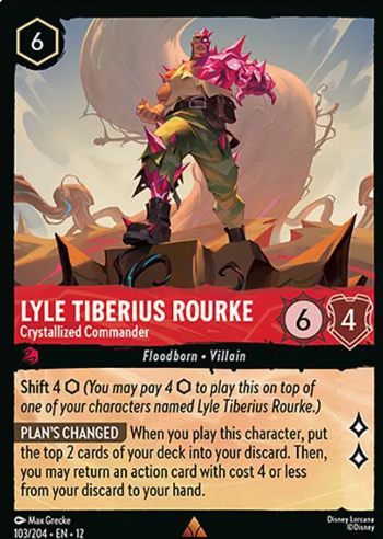 #103 Lyle Tiberius Rourke - Disney Lorcana Wilds Unknown