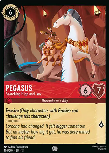#106 Pegasus - Disney Lorcana Wilds Unknown