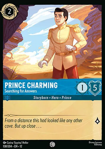 #138 Prince Charming - Disney Lorcana Wilds Unknown