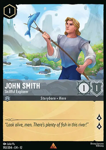 #192 John Smith - Disney Lorcana Wilds Unknown
