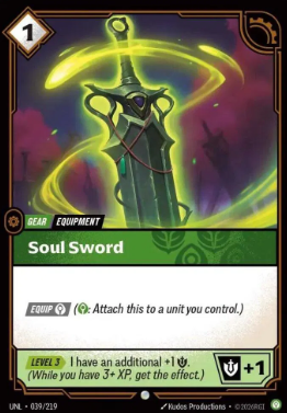 #039 Soul Sword - Riftbound Unleashed