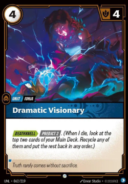 #062 Dramatic Visionary - Riftbound Unleashed