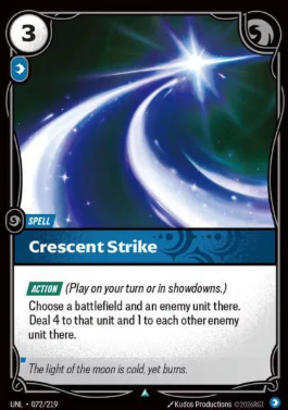 #072 Crescent Strike - Riftbound Unleashed