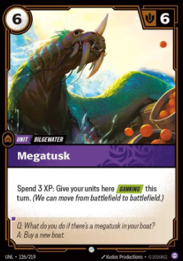 #126 Megatusk - Riftbound Unleashed