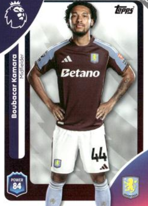 #025 Boubacar Kamara Aston Villa