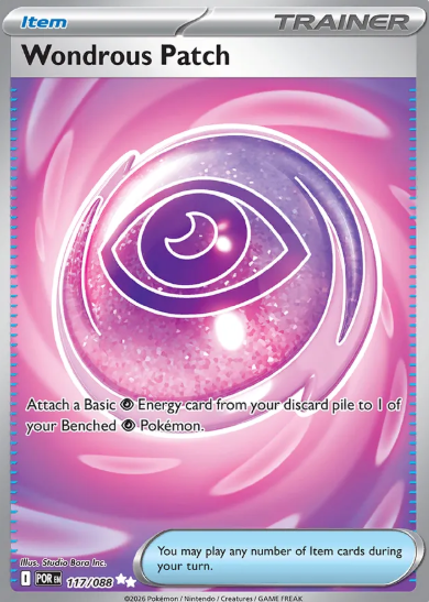 #117 Wondrous Patch Mega Evolutions Perfect Order