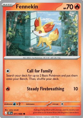 #011 Fennekin Mega Evolution Chaos Rising