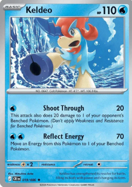 #019 Keldeo Mega Evolution Chaos Rising