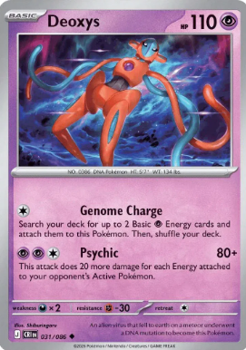 #031 Deoxys Mega Evolution Chaos Rising