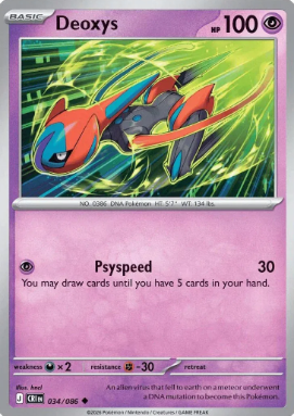 #034 Deoxys Mega Evolution Chaos Rising