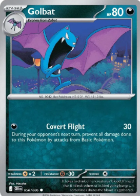 #050 Golbat Mega Evolution Chaos Rising
