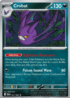 #051 Crobat Mega Evolution Chaos Rising