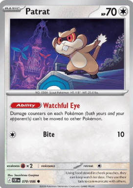 #070 Patrat Mega Evolution Chaos Rising