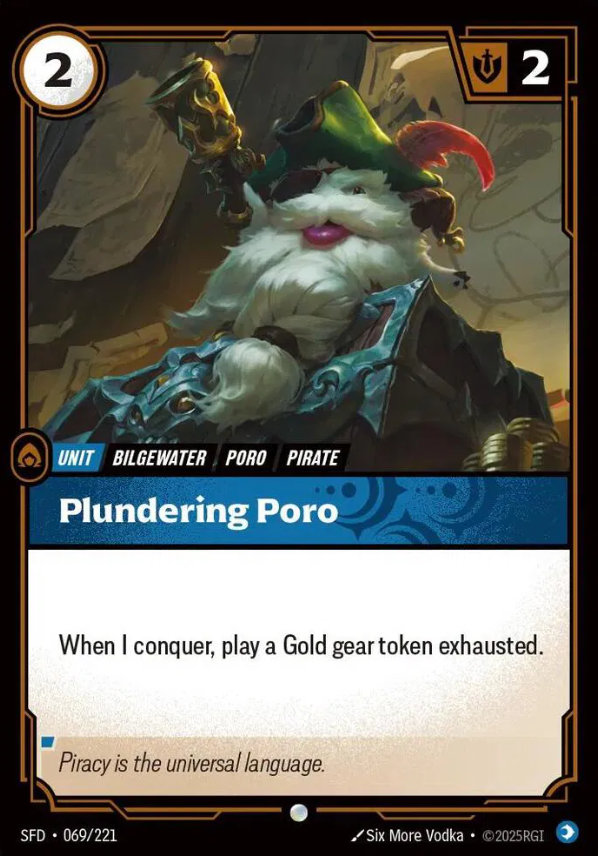 #069 Plundering Poro - Riftbound Spiritforged