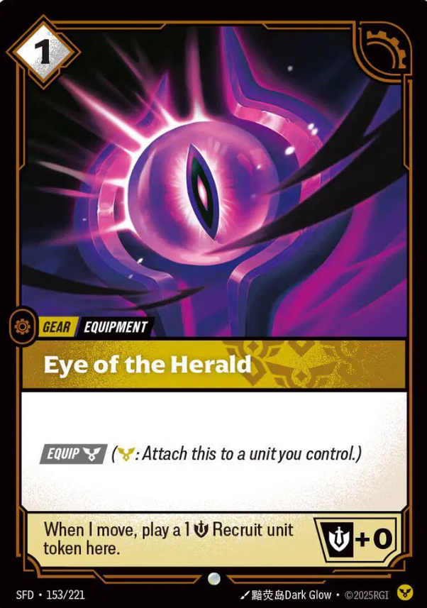 #153 Eye of the Herald - Riftbound Spiritforged