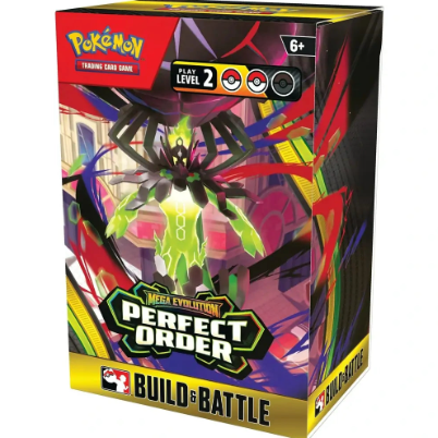 Pokémon TCG Mega Evolutions Perfect Order Build & Battle Booster Bundle