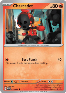 #011 Charcadet Mega Evolution Pitch Black