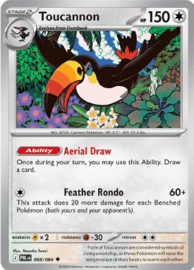 #068 Toucannon Mega Evolution Pitch Black