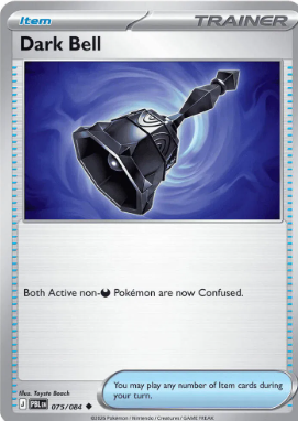 #075 Dark Bell Mega Evolution Pitch Black
