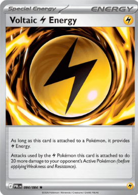 #084 Voltaic Lightning Energy Mega Evolution Pitch Black