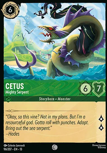 #096 Cetus - Common - Disney Lorcana Attack of the Vine