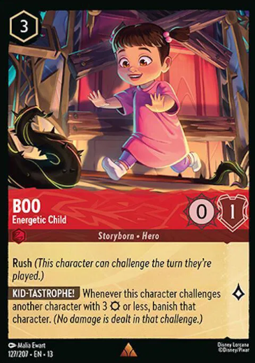 #127 Boo - Rare - Disney Lorcana Attack of the Vine