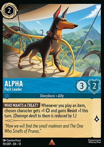 #151 Alpha - Rare - Disney Lorcana Attack of the Vine