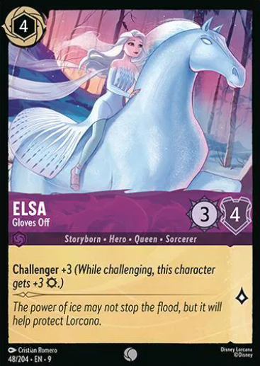 #048 Elsa - Common - Disney Lorcana Fabled
