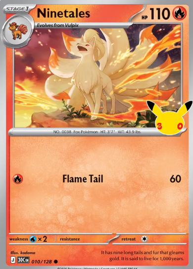 #010 Ninetales 30th Celebrations