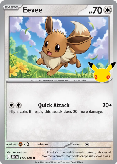 #117 Eevee 30th Celebrations