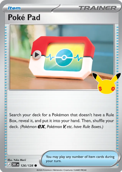 #126 Poké Pad 30th Celebrations