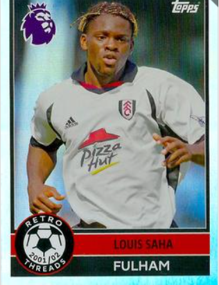#390 Louis Saha Retro Threads