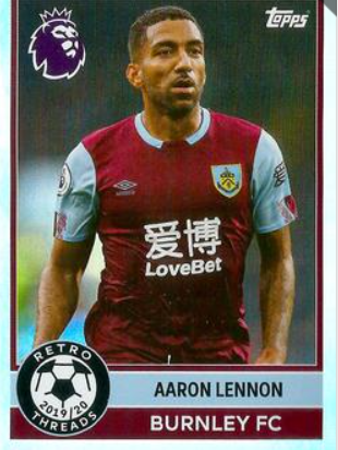 #399 Aaron Lennon Retro Threads