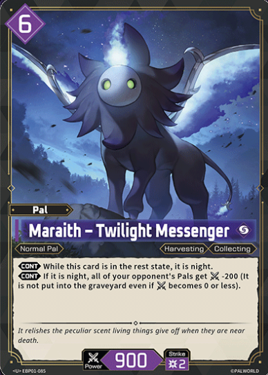 #085 Maraith - Twilight Messenger -Dawn of Palpagos EBP01